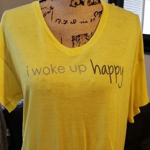 Peace Love World Tee Size M/L